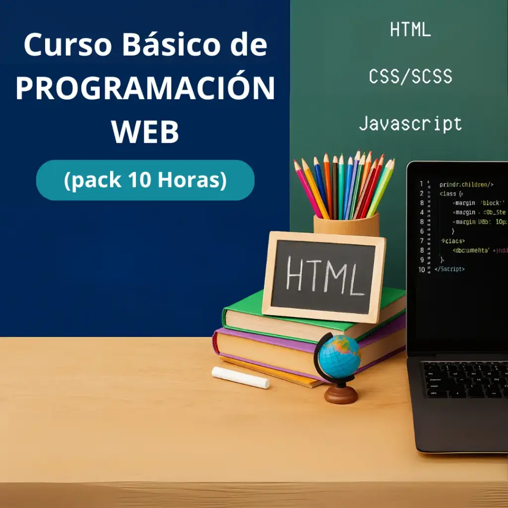 Curso básico de programación web (pack 10h)